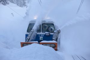 snow plow machine